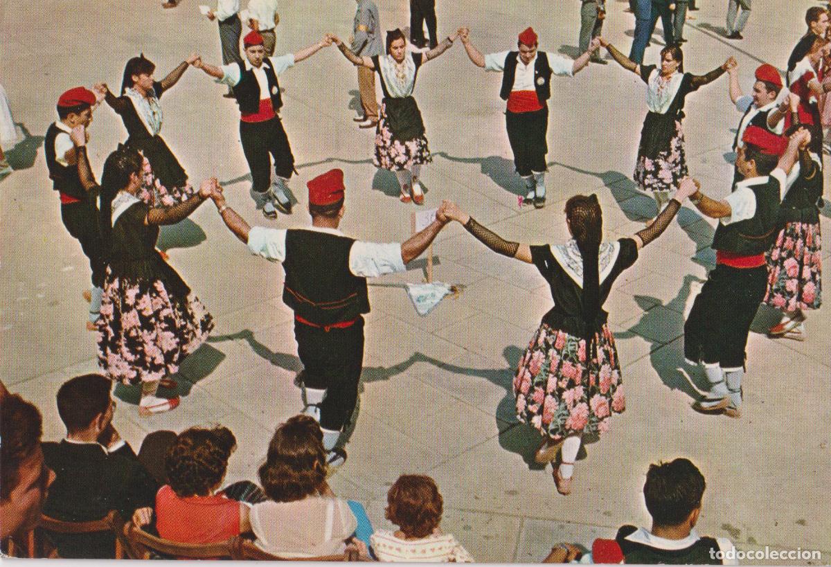 Postales: DANZAS Y BAILES REGIONALES DE ESPA&Ntilde;A, CTALU&Ntilde;A, LA SARDANA - FOTO A.CAMPA&Ntilde;A N&ordm;5017 - S/C
