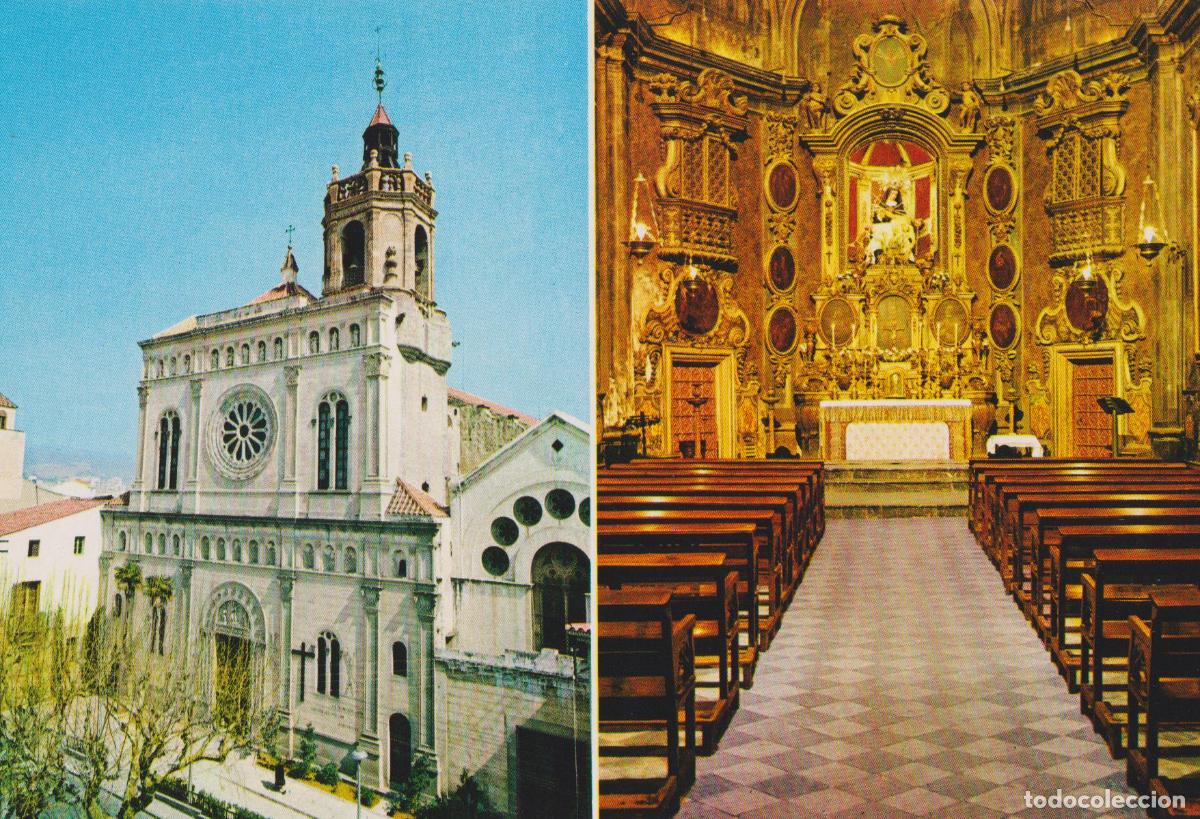 Postales: MATARO (BARCELONA) IGLESIA DE STA.MARIA Y CAPILLA NTRA.SRA.DE LOS DOLERES - POST.VIKINGO - S/C