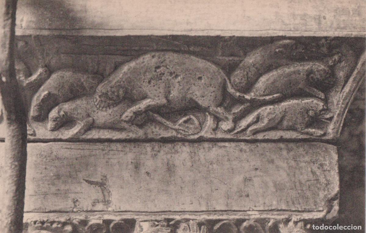 Postales: TARRAGONA, CATEDRAL, CAPITEL DE LA PROCESI&Oacute;N DE LAS RATAS - L.ROISIN FOT. - R.GABRIEL GIBERT - S/C