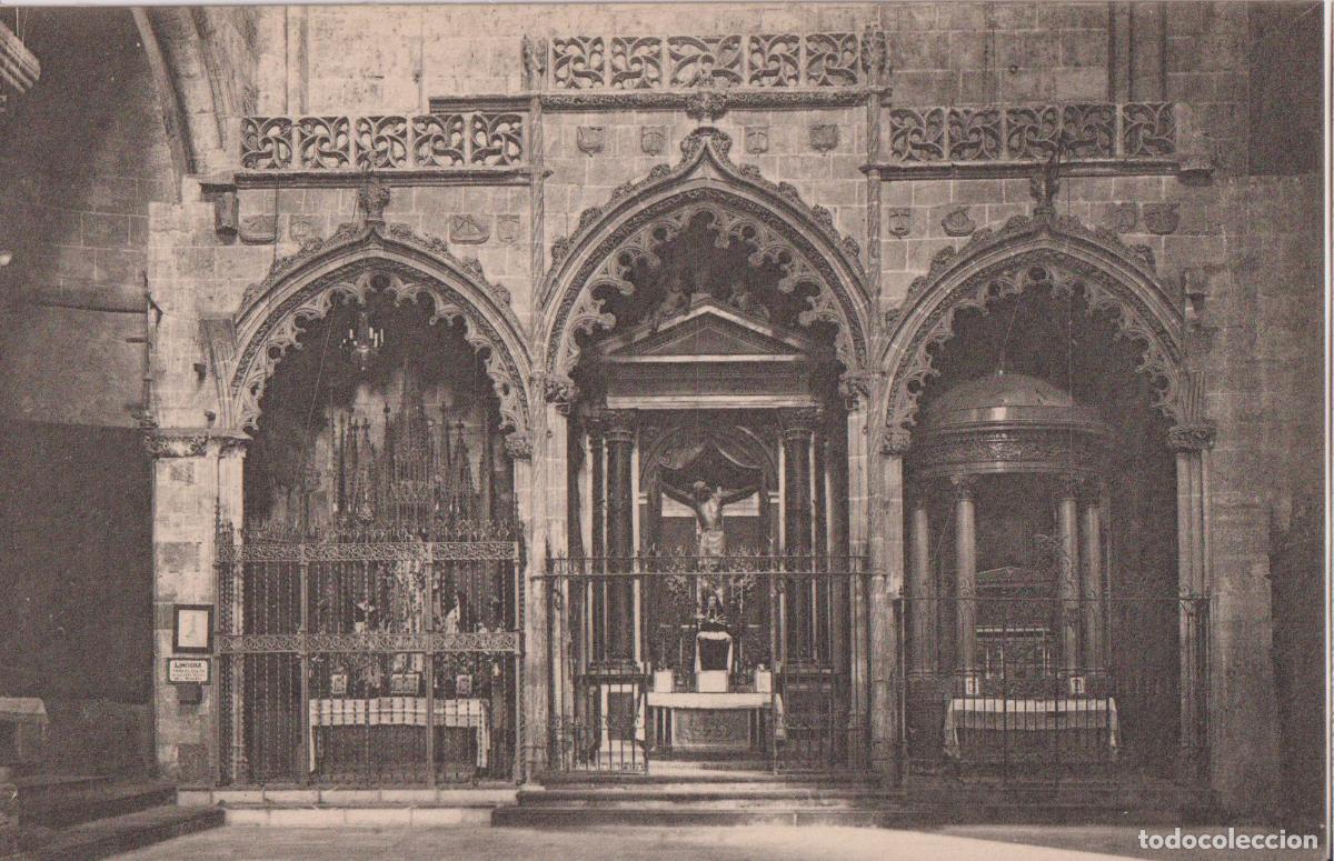 Postales: TARRAGONA, CATEDRAL, ALTARES - L.ROISIN FOT. - R.GABRIEL GIBERT - S/C