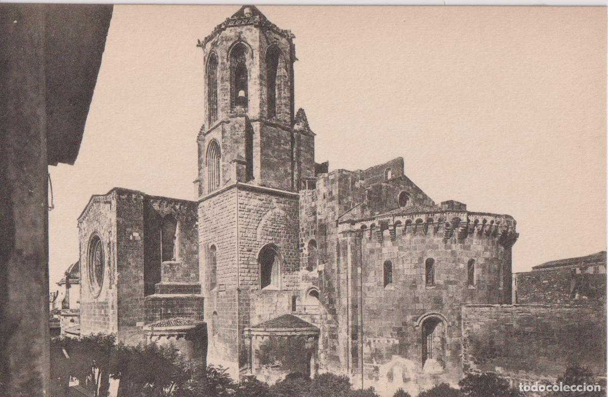Postales: TARRAGONA, CATEDRAL, CAMPANARIO Y ABSIDE - L.ROISIN FOT. - R.GABRIEL GIBERT - S/C