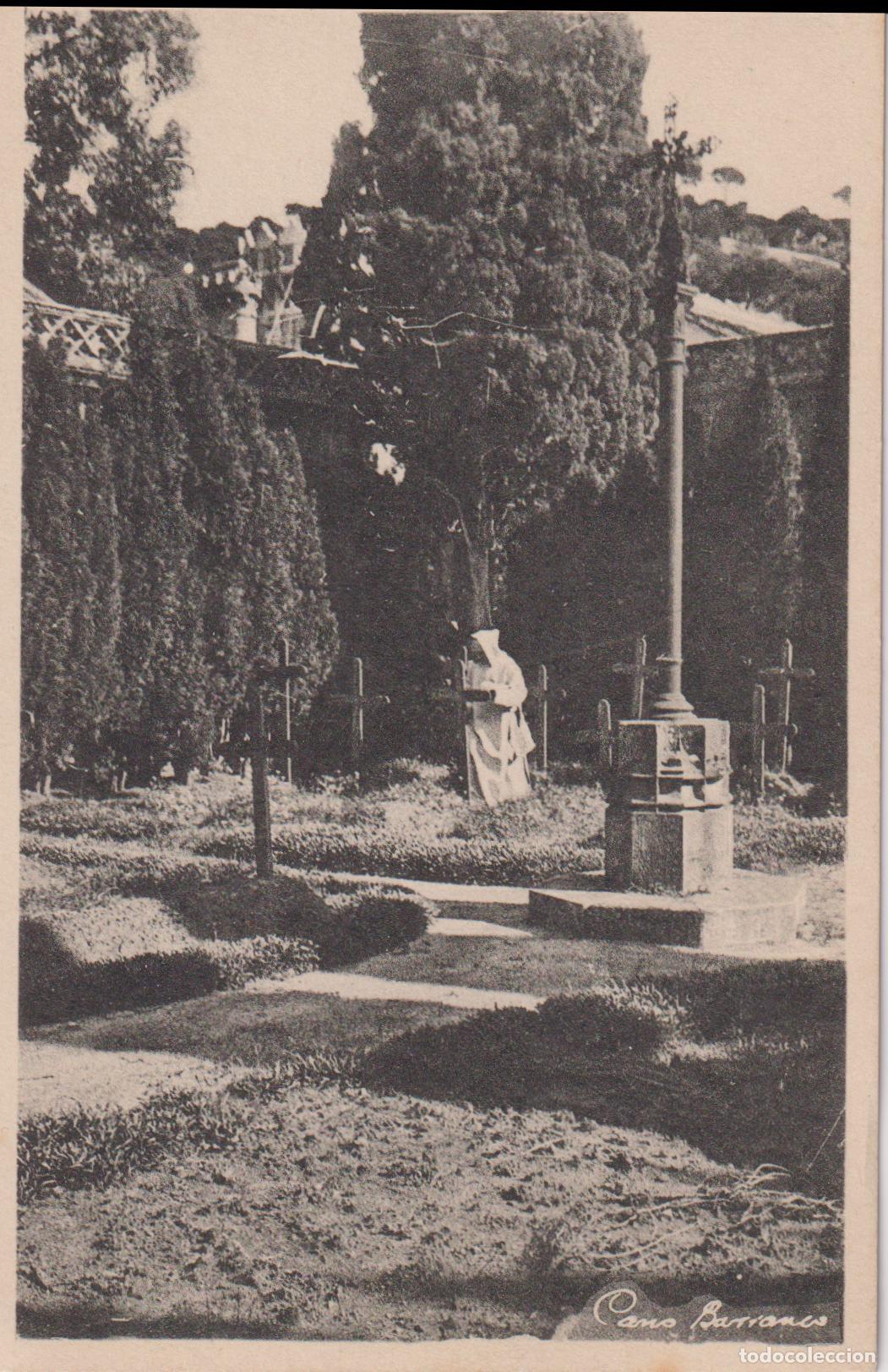 Postales: CARTUJA DE MONTALEGRE, CEMENTERIO EN EL CLAUSTRO - FOTO P.CANO BARRANCO - S/C