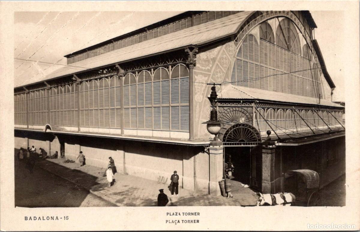 Postales: Badalona - Pla&ccedil;a Torner - Casa Riera, Librer&iacute;a n&ordm; 16 - 143x91mm