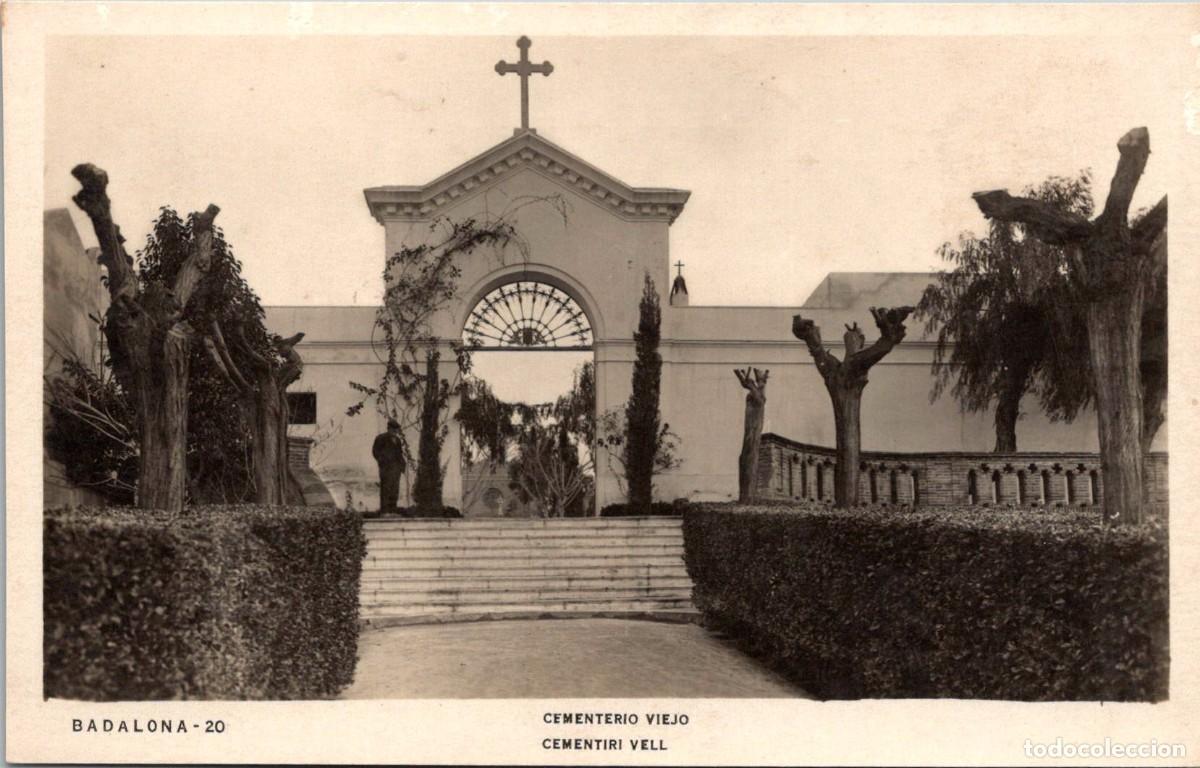 Postales: Badalona - Cementiri Vell - Casa Riera, Librer&iacute;a n&ordm; 20 - 140x89mm
