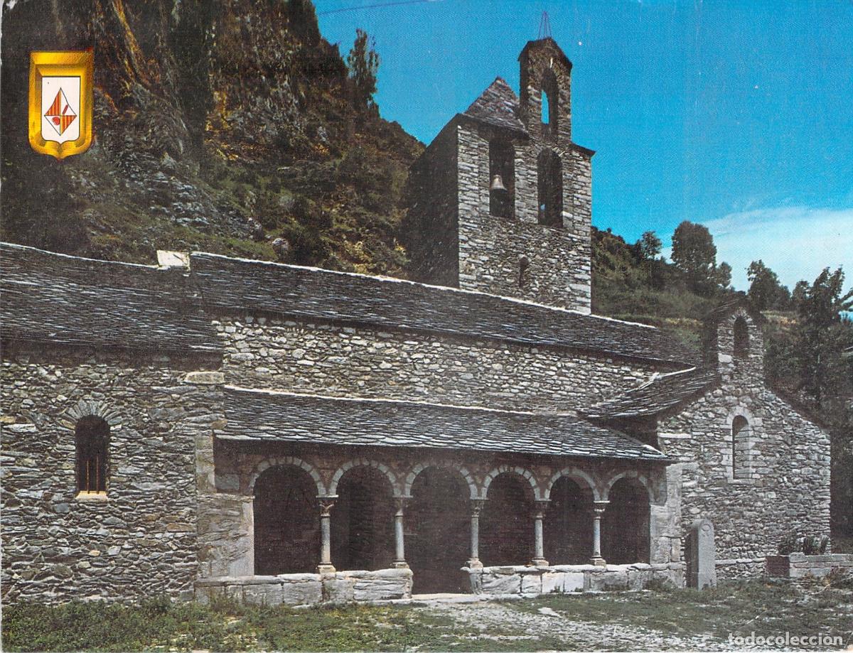 Postales: Postal de la Iglesia Rom&aacute;nica de Queralps, Girona
