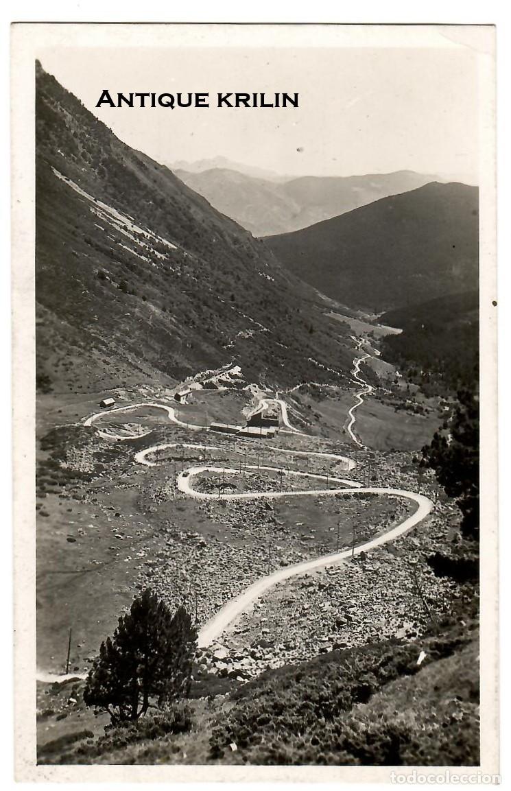 Postales: VALLE DE ARAN / VUELTAS CARRETERA DEL PUERTO DE BONAIGUA / ZERKOWITZ / SIN FRANQUEAR