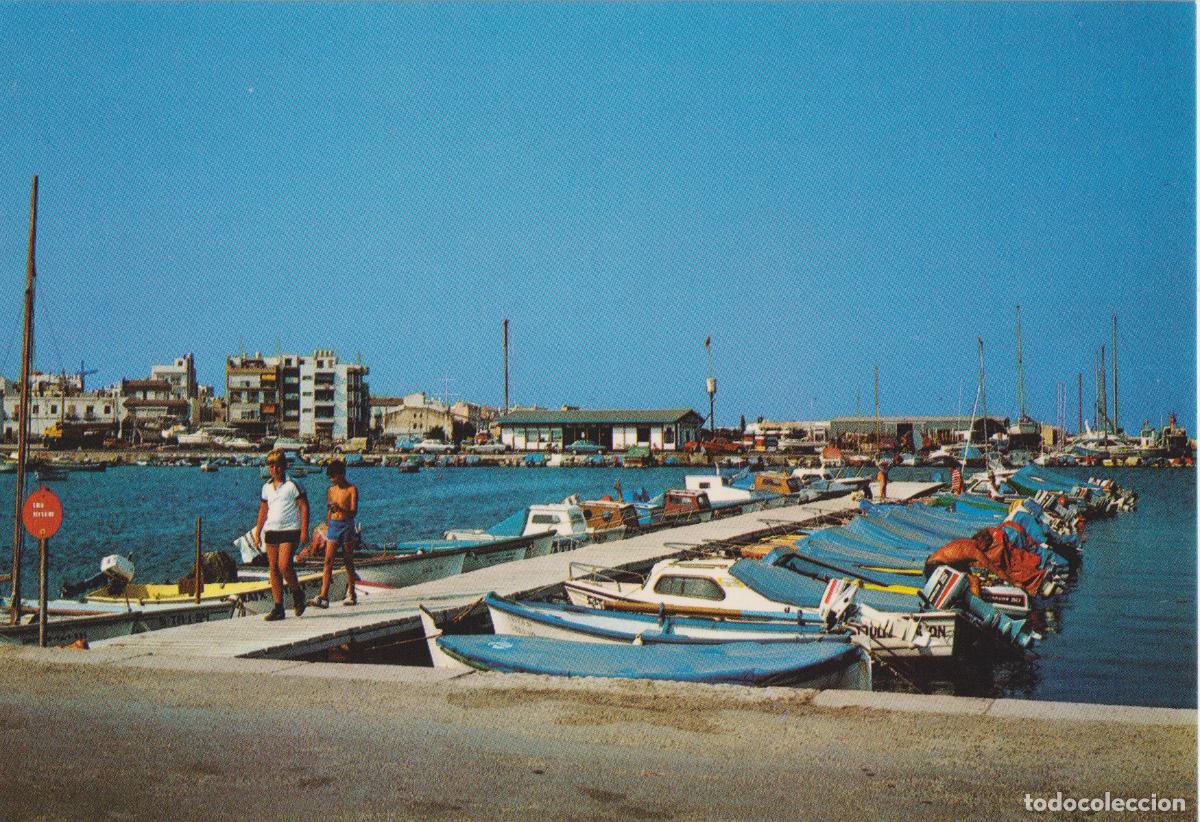 Postales: SAN CARLOS DE LA RAPITA (TARRAGONA) PUERTO Y CLUB NAUTICO - FOTO COLOR RAYMOND N&ordm;32 - S/C