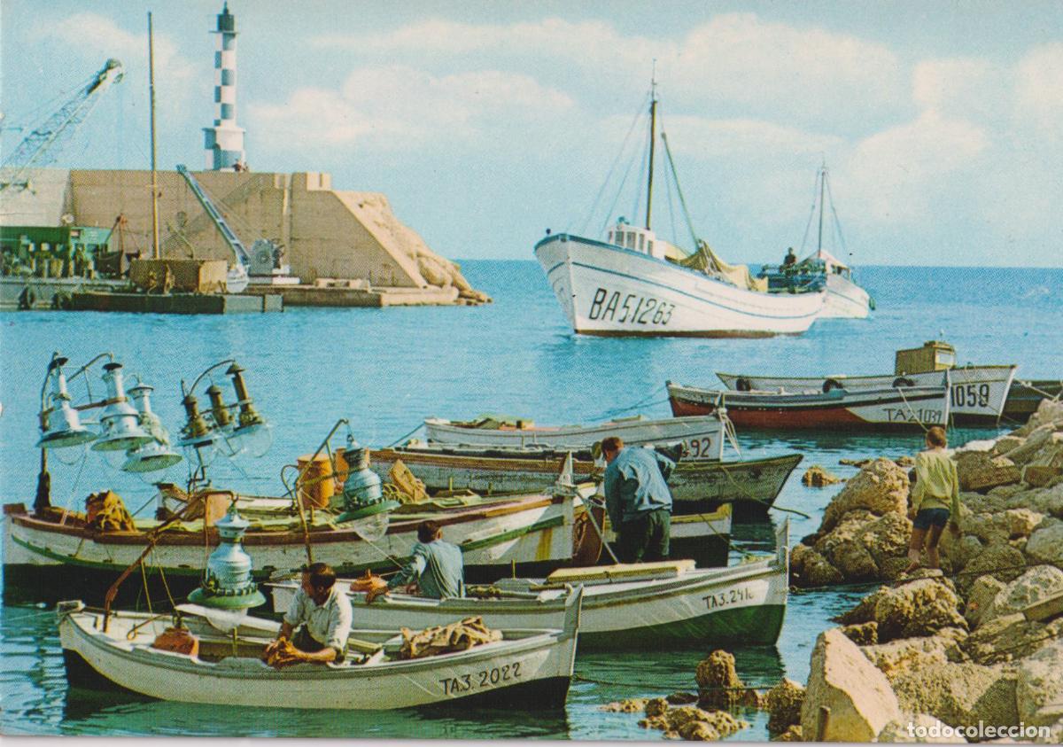 Postales: AMETLLA DE MAR (TARRAGONA) EL PUERTO - FOTO COLOR RAYMOND N&ordm;33 - CIRCULADA