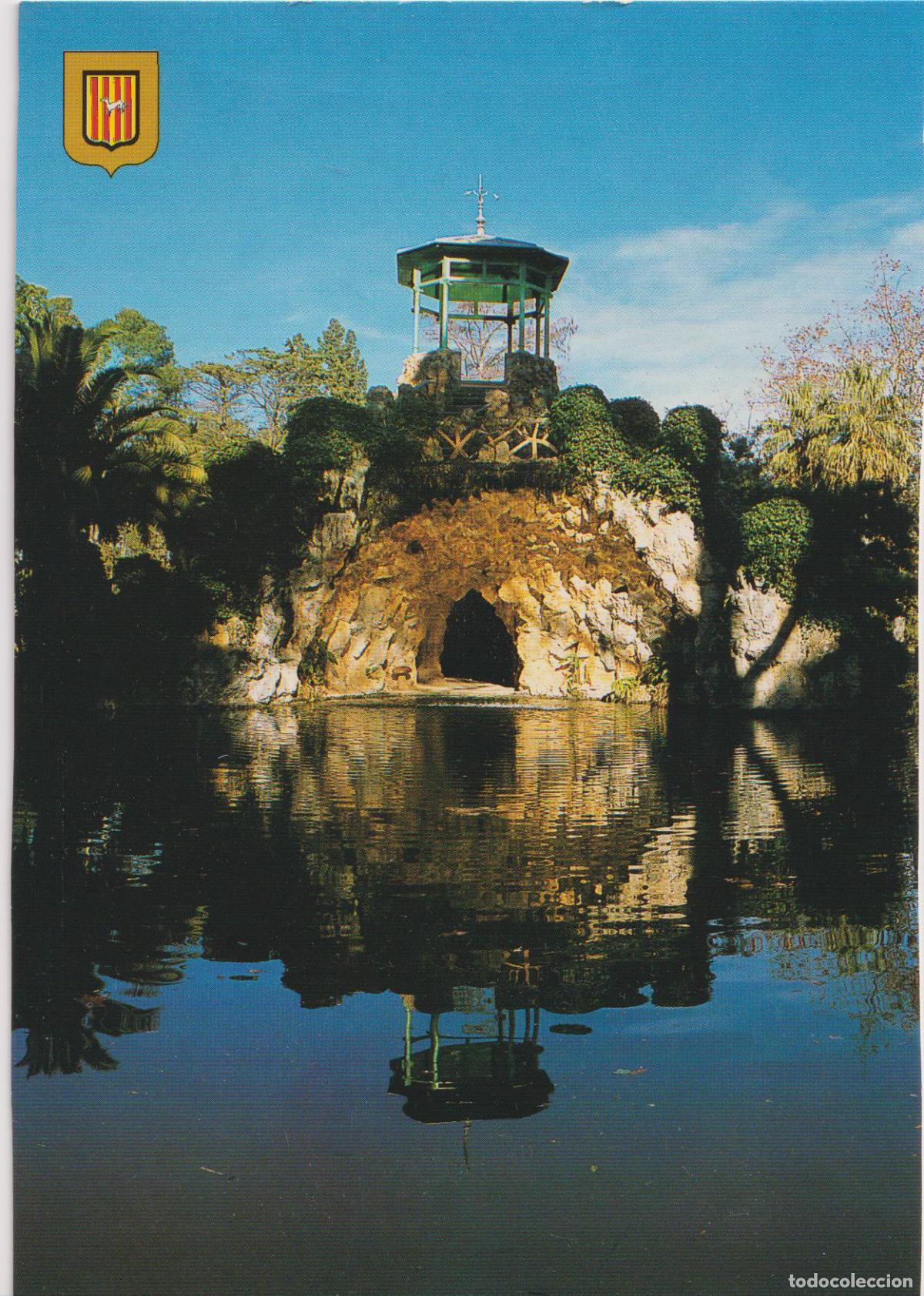Postales: PARC SAMA (TARRAGONA) VISTA LLAC, GRUTA I TEMPLET - ESCUDO DE ORO N&ordm;14 - S/C