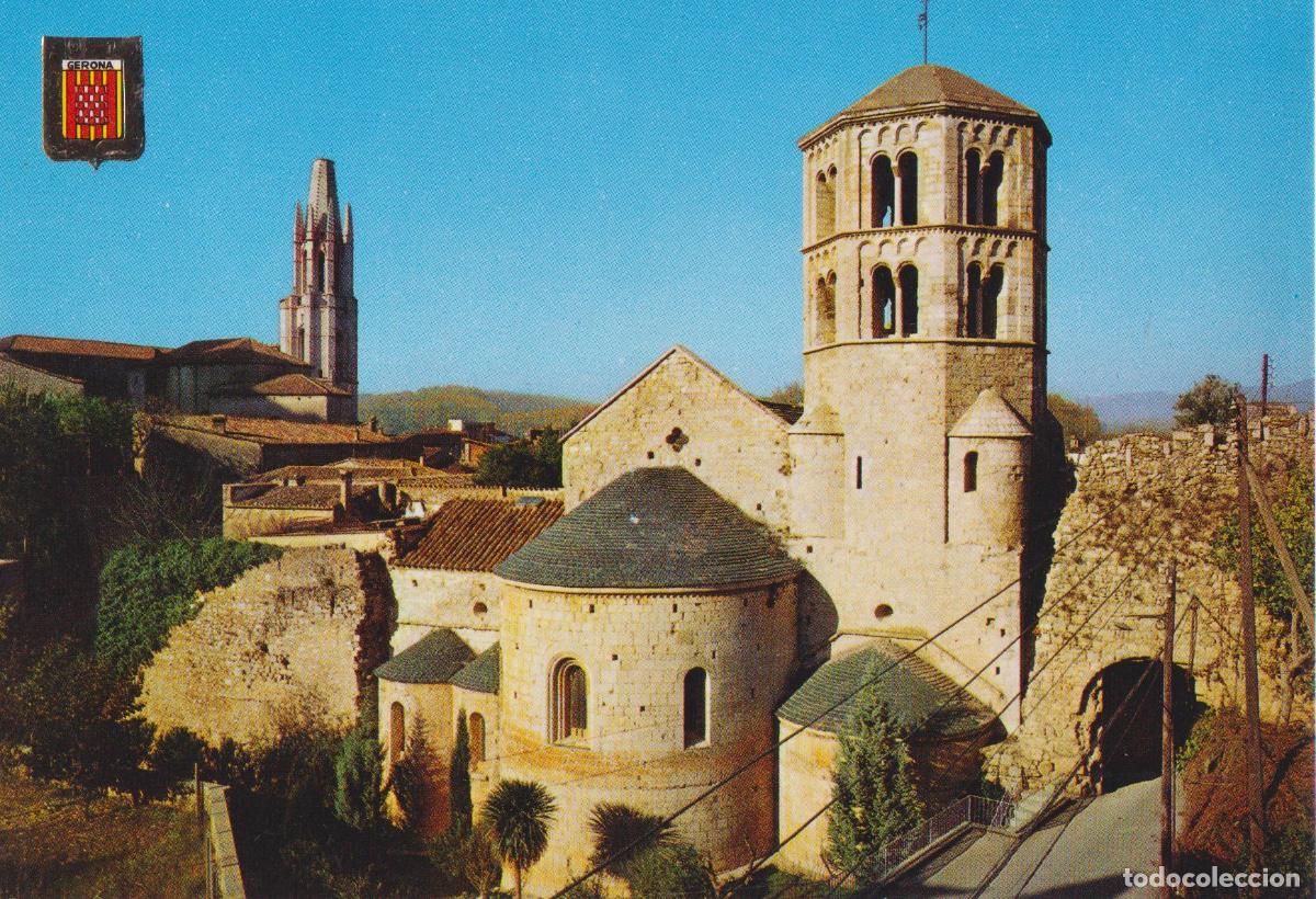 Postales: GIRONA, ESGLESIA GALLIGANS - ESCUDO DE ORO N&ordm;9 - S/C