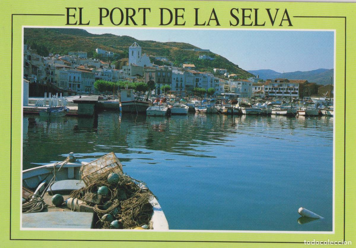 Postales: PORT DE LA SELVA (GIRONA) DETALLE DEL PUERTO - PIC N&ordm;3416 - CIRCULADA