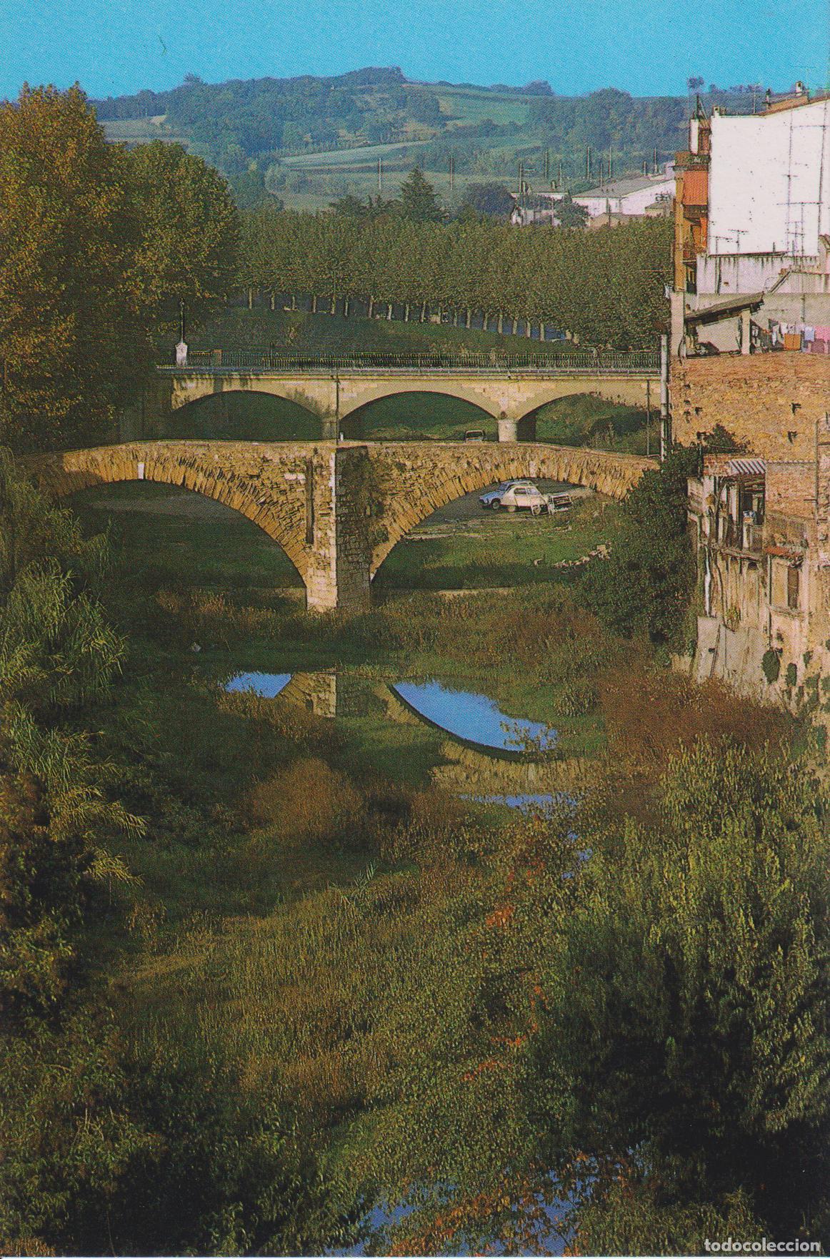 Postales: LA BISBAL D'EMPORD&Agrave; (GIRONA) PONT VELL - FOTO EXPO JOAQUIN TOR - S/C