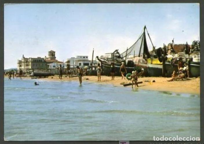Cartoline: Calafell. *Playa* Foto Color Raymond n&ordm; 17. Circulada *Calafell-Playas*