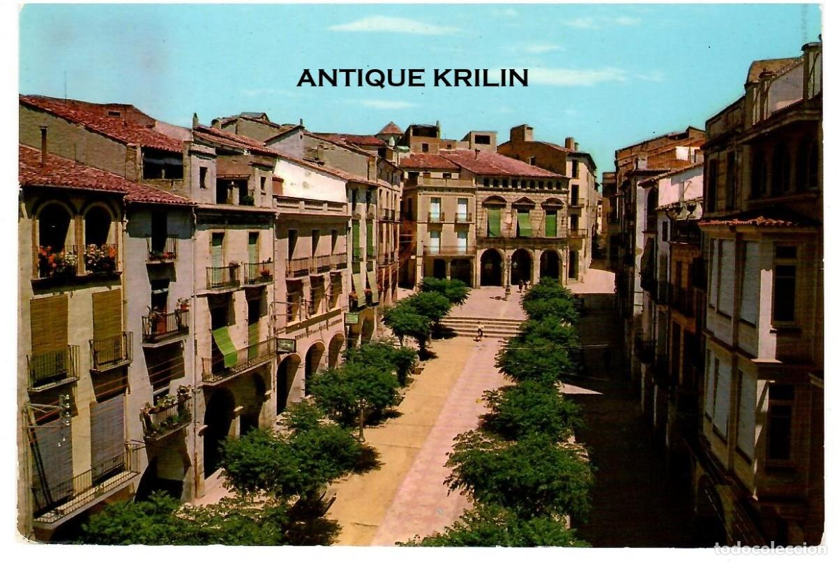 Postales: FALSET N&ordm; 4 PLAZA CALVO SOTELO (CUARTERA) / EDICION AGUL&Oacute; / FRANQUEADA