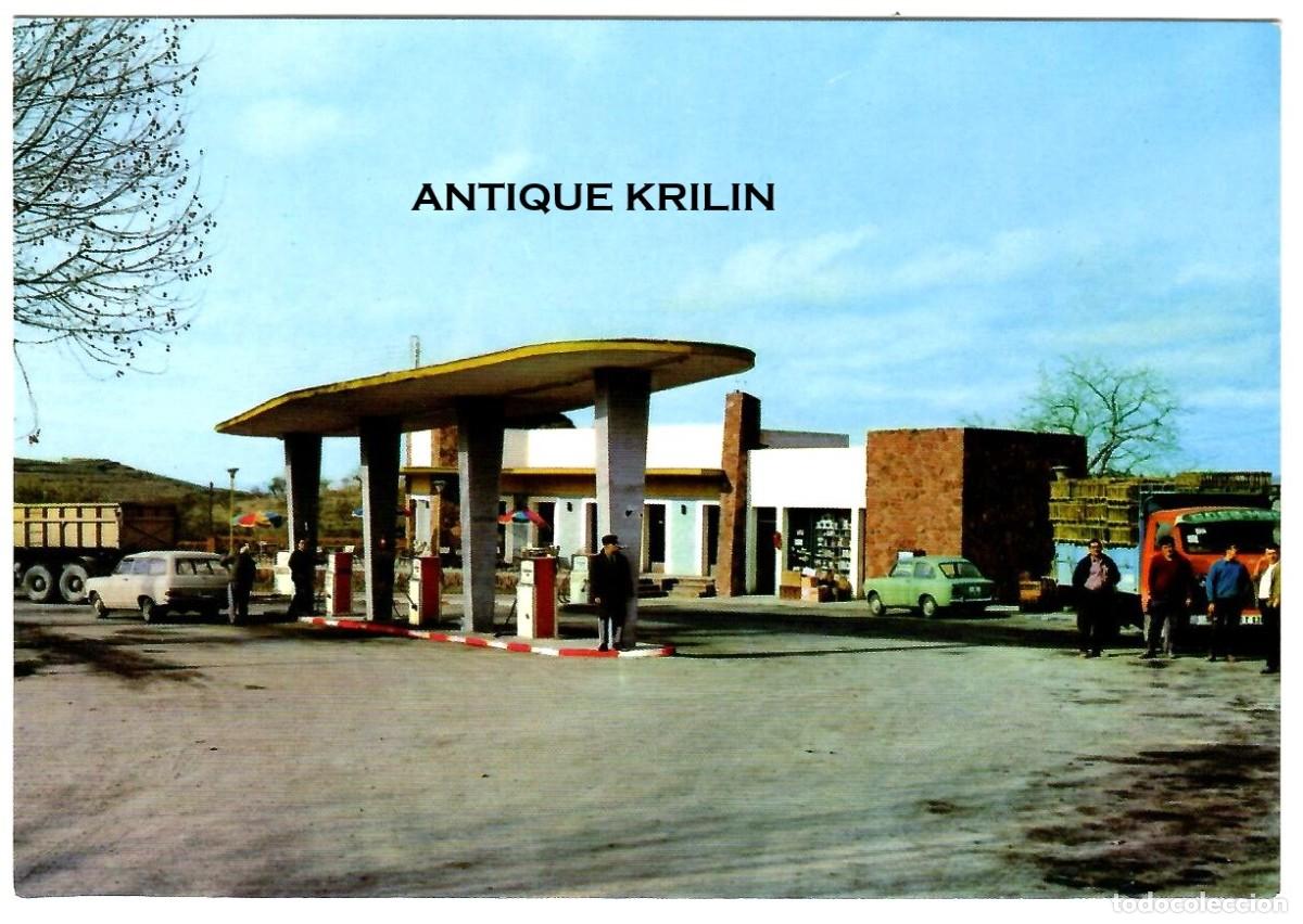 Postales: FALSET N&ordm; 1 SERVICIO ESTACION / EDICION AGUIL&Oacute; / SIN FRANQUEAR