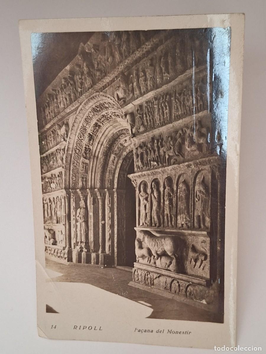 Postales: TARJETA POSTAL GIRONA RIPOLL FA&Ccedil;ANA DEL MONESTIR RV 3086