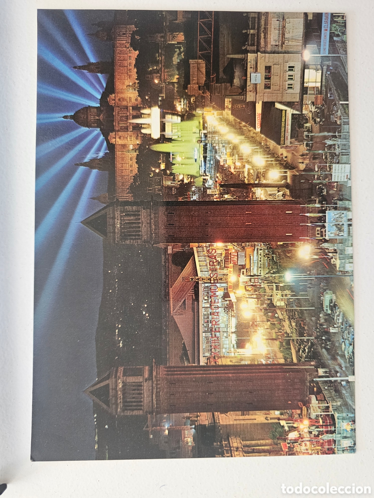 Postales: ​Postal Vintage Barcelona (1963) &ndash; A. Zerkowitz (15x10,5 cm) gran tama&ntilde;o