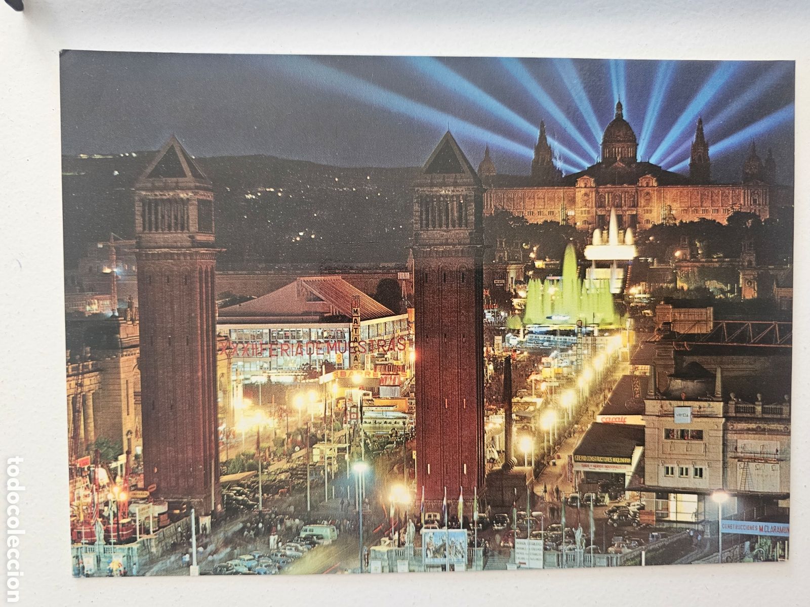Postales: ​Postal Vintage Barcelona (1963) &ndash; A. Zerkowitz (15x10,5 cm) gran tama&ntilde;o