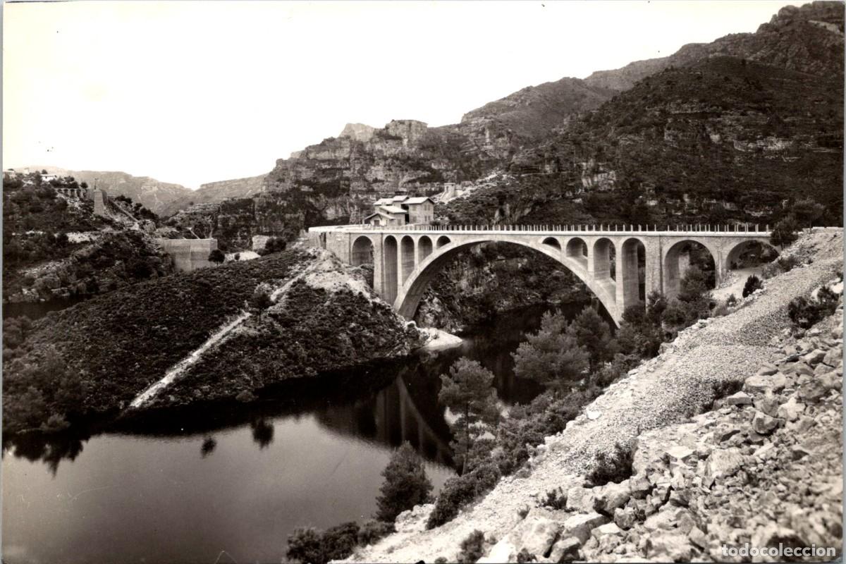 Postales: La Cenia (Tarragona) - Puente en el Pantano - Raymond n&ordm; 3 - 151x101mm - A&ntilde;o 1966