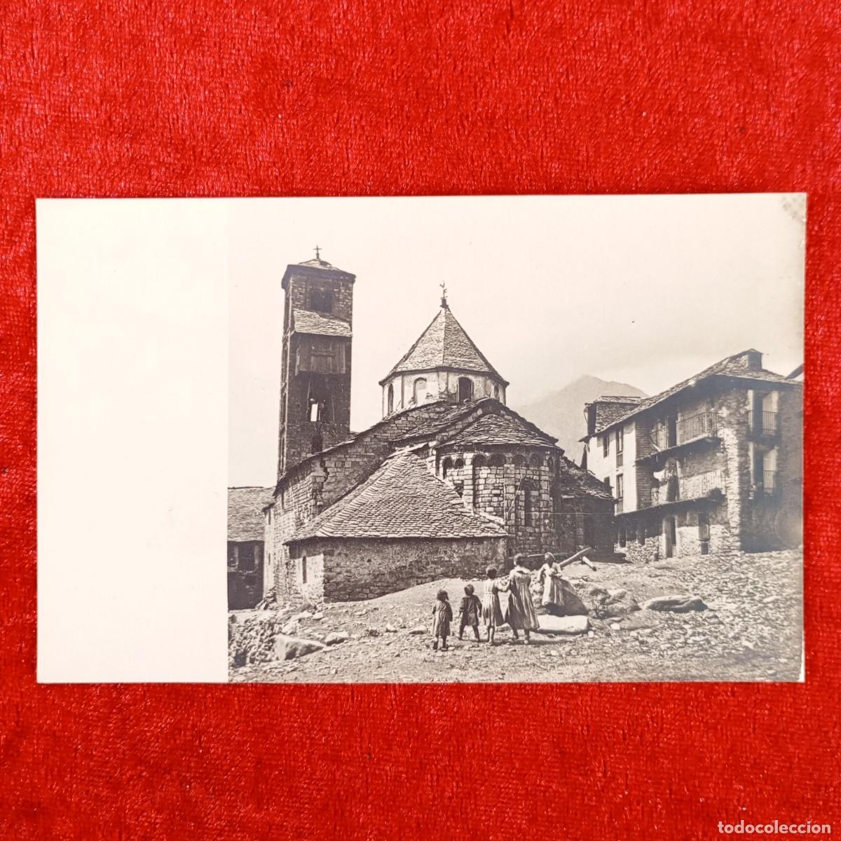 Postales: ESGLESIA DE SANTA MARIA DE TAHULL - C. 1890 - MODERNISTA - RAR&Iacute;SIMA FOTOGRAF&Iacute;A / 815