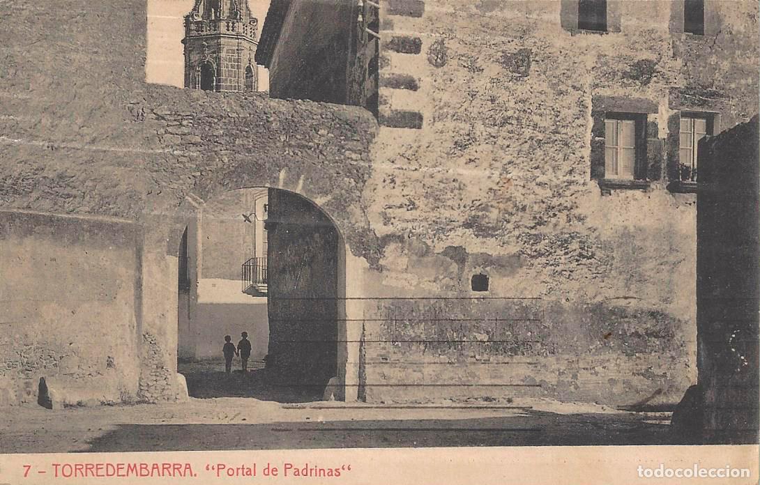Postales: Torredembarra antigua postal n&ordm; 7 Portal de Padrinas.