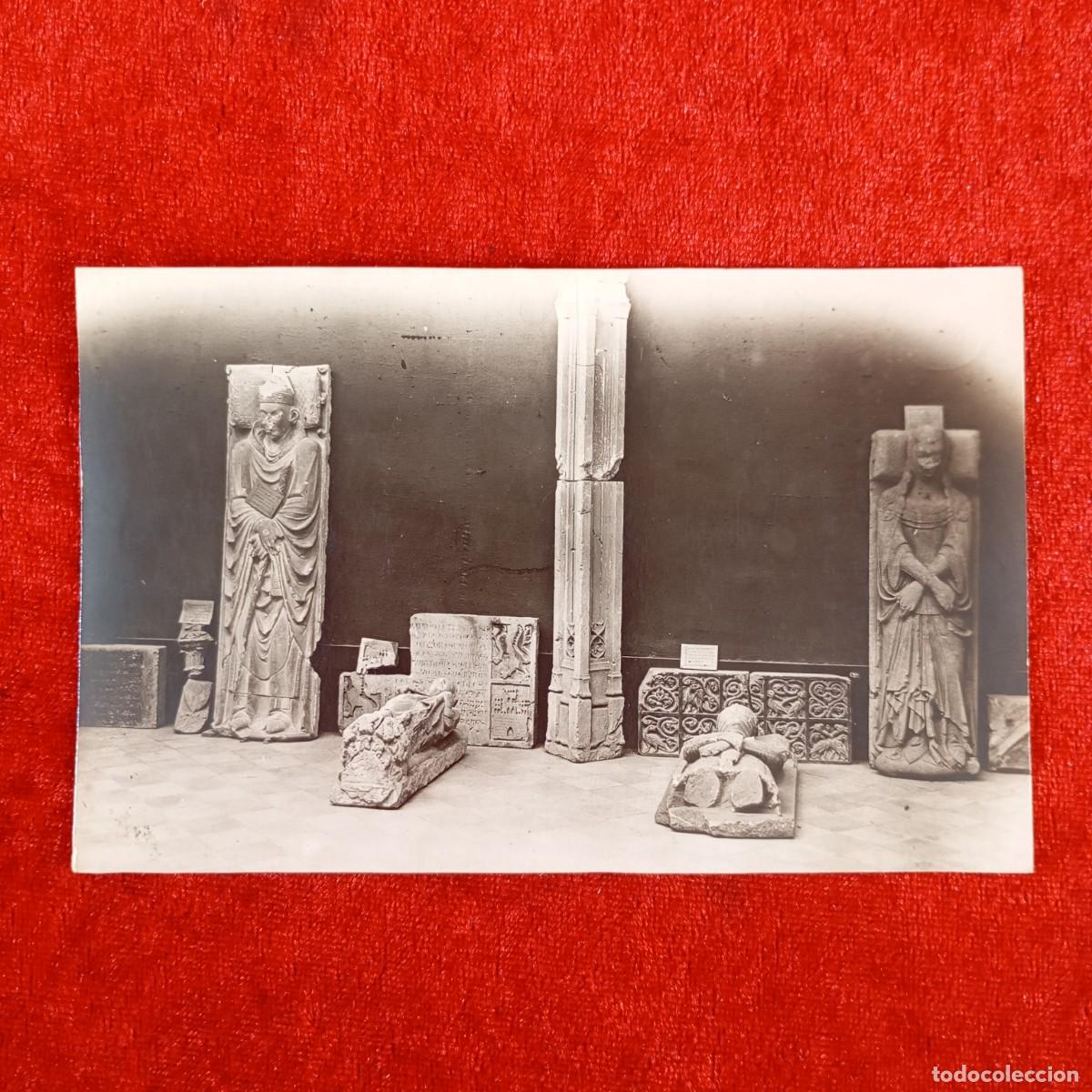 Postales: POSTAL - MUSEU D'ART DE LLEIDA - L&Aacute;PIDES DELS SEPULCRES DE LA CATEDRAL ANTIGA - FARR&Aacute;N C. 1900 / 895