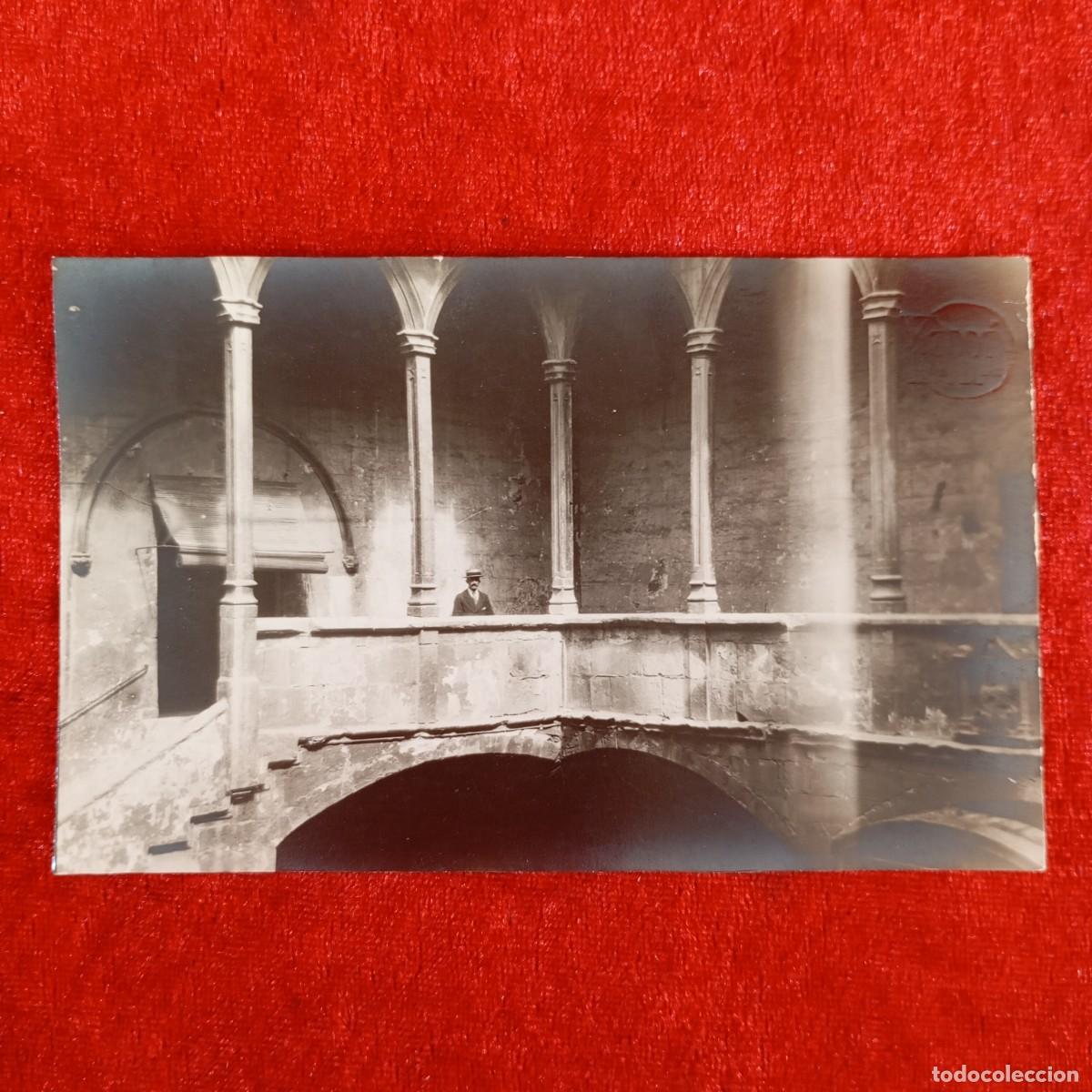 Postales: POSTAL - HOSPITAL DE SANTA MARIA - LLEIDA - DETALL DEL CLAUSTRE - FOT. FARR&Aacute;N - C. 1900 / 896