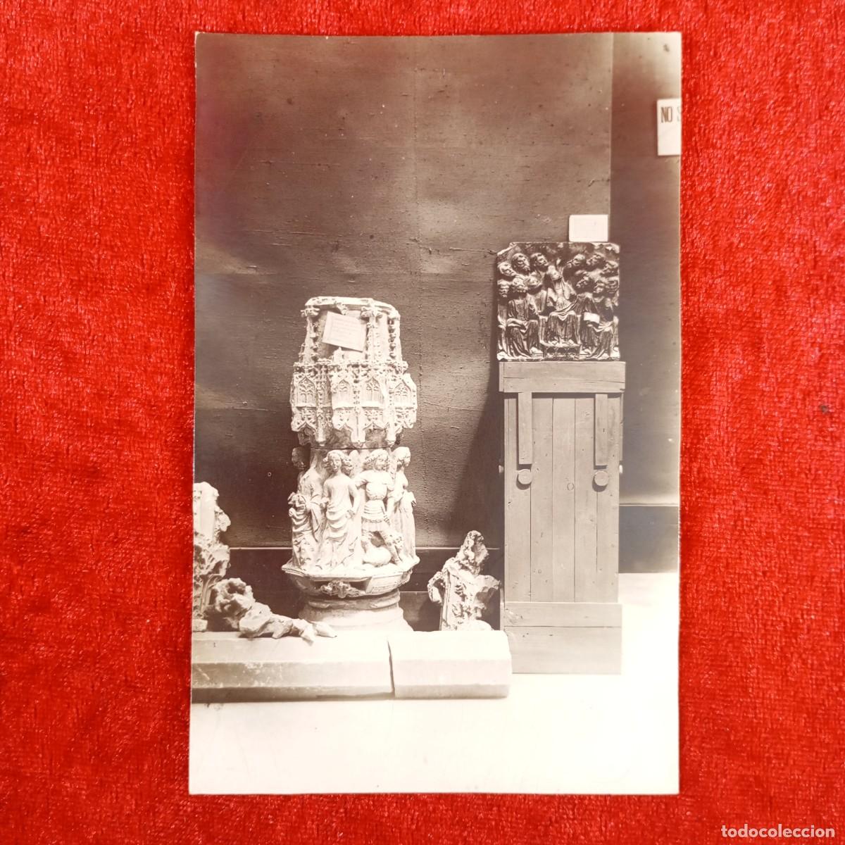 Postales: POSTAL - MUSEU D'ART DE LLEIDA - CREU G&Ograve;TICA DE T&Agrave;RREGA, CATEDRAL ANTIGA - FARR&Aacute;N - C. 1900 / 899