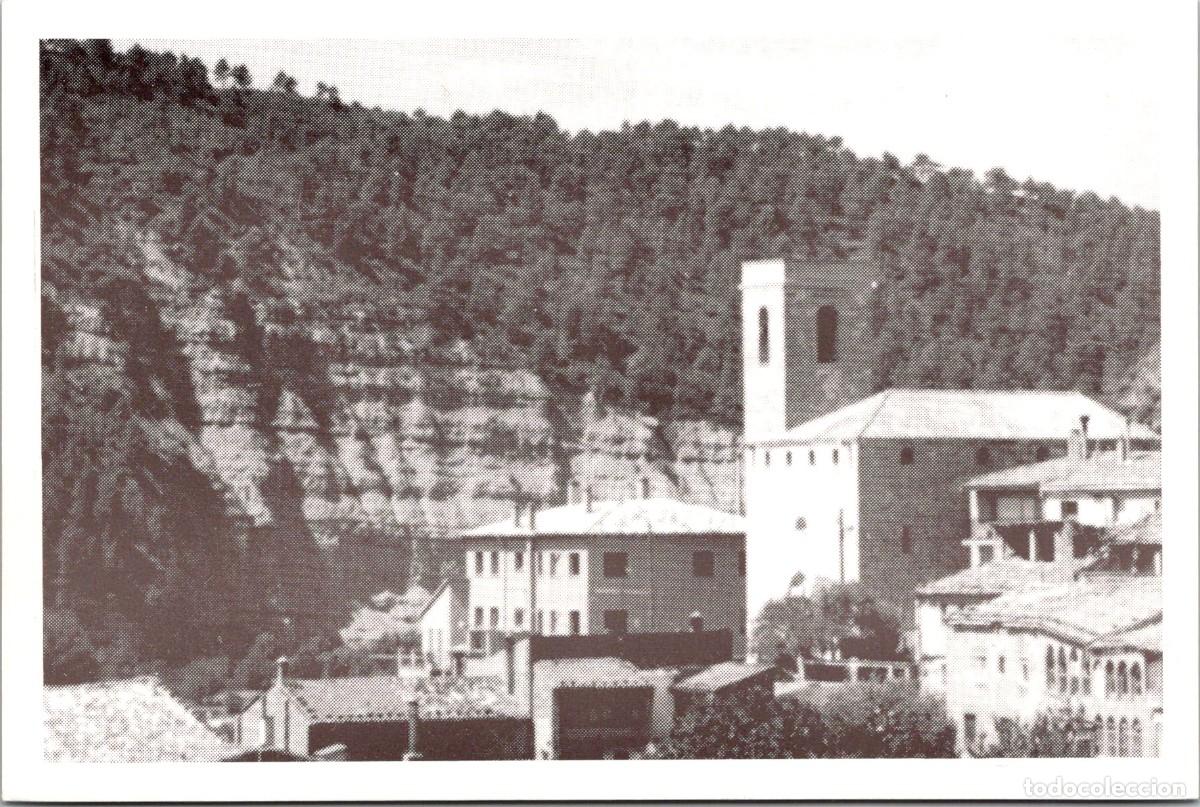 Postales: Jorba - Vista parcial, amb l'esgl&eacute;sia de Sant Pere - Ed. El Gep n&ordm; 2 - 150x100mm