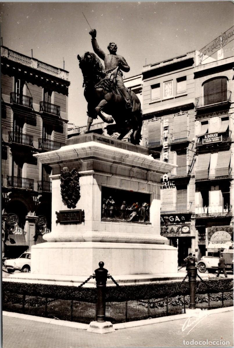 Postales: Reus -Monumento al General Prim - Chinchilla 709 - 147x98mm