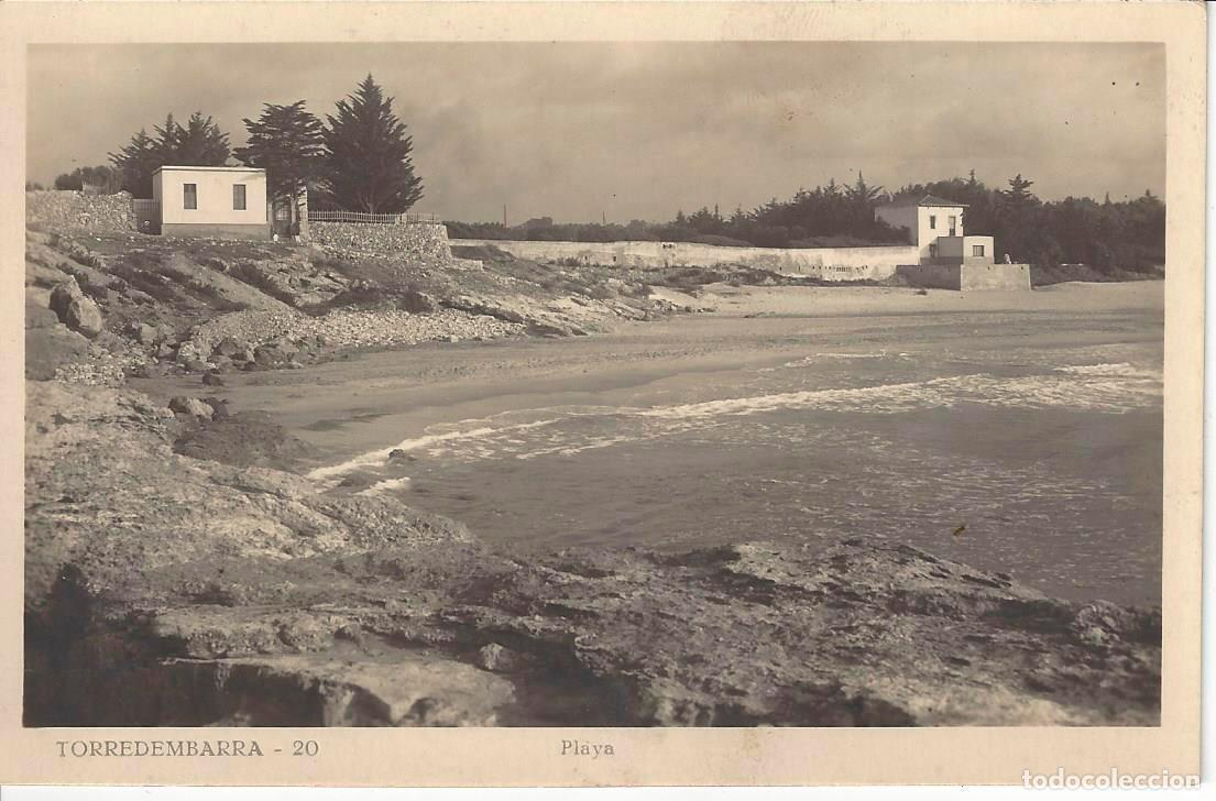 Postales: Torredembarra antigua postal n&ordm;20 Playa. No consta editor.