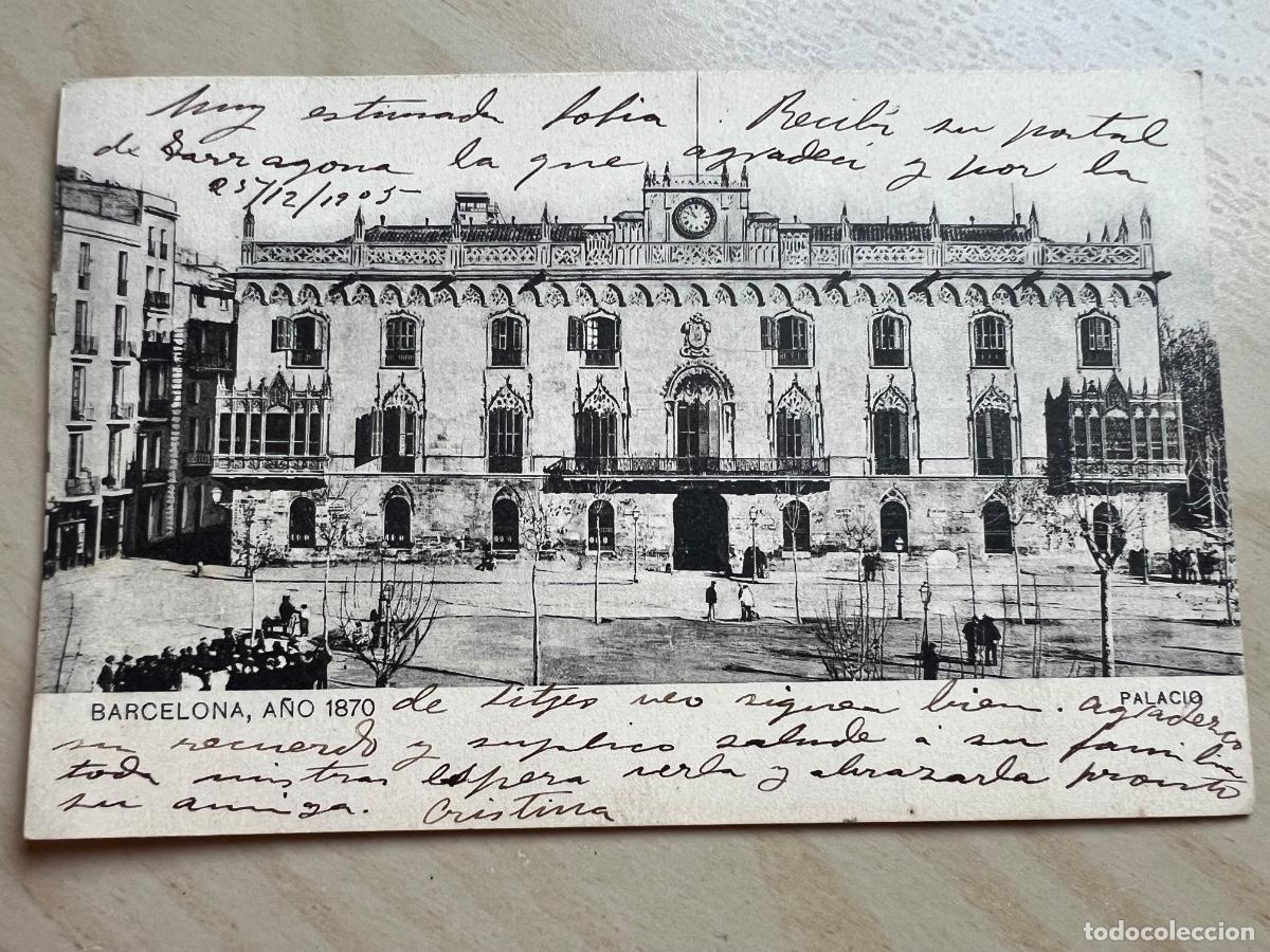 Postales: BARCELONA 1870 POSTAL FOTOGRAFICA 1905 SAMSAT Y MISS&Eacute;