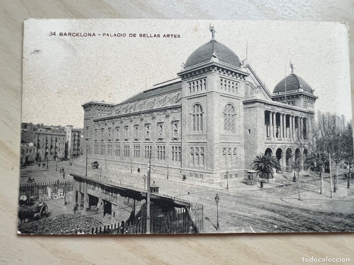 Postales: BARCELONA PALACIO DE LAS BELLAS ARTES POSTAL FOTOGRAFICA