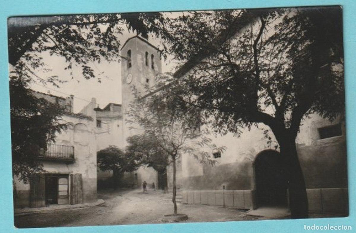 Postales: SAN QU&Iacute;NTIN DE MEDIONA. PLAZA DE LA IGLESIA. 6. E. M. BARCELONA.