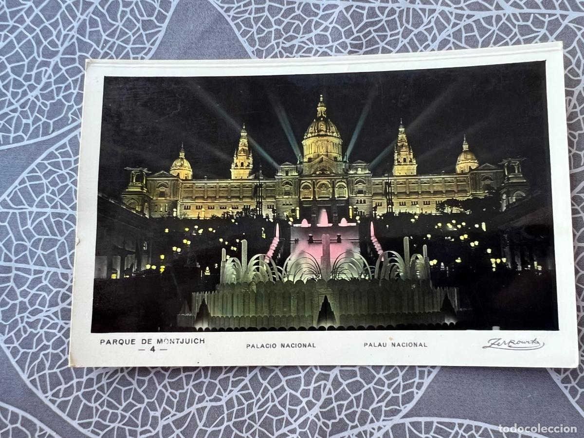 Postais: BARCELONA PALACIO NACIONAL POSTAL FOTOGRAFICA ZERKOWITZ