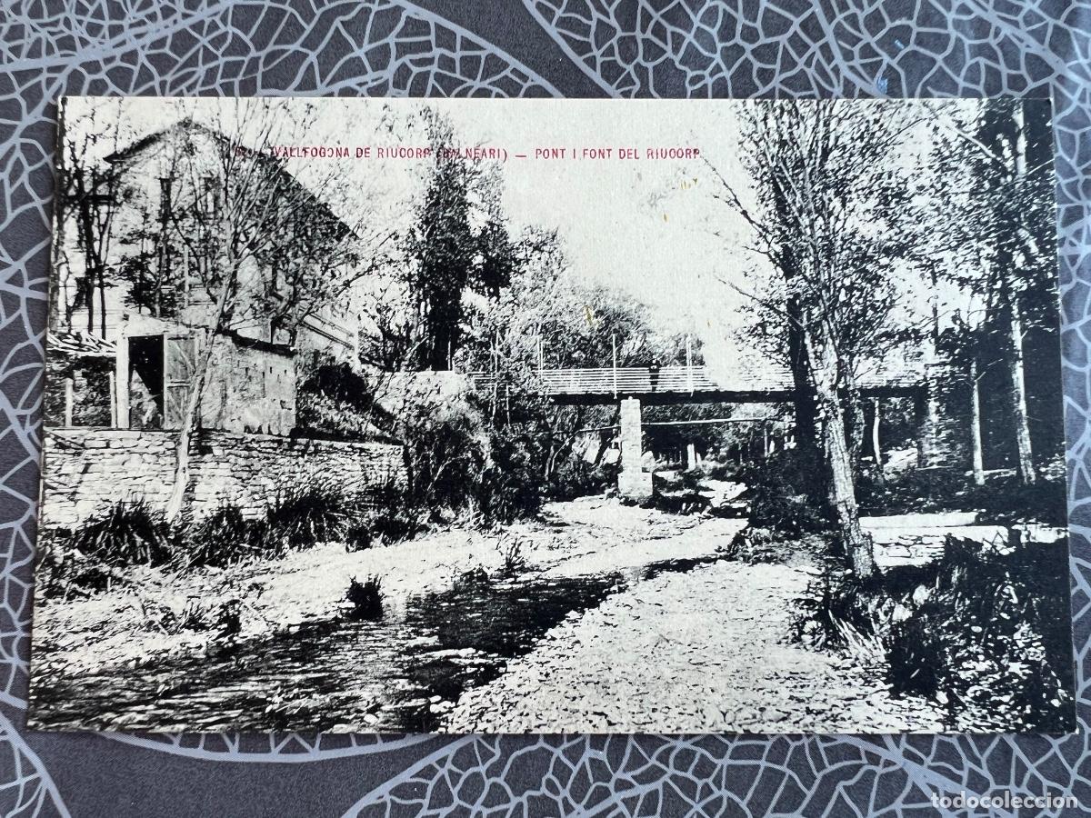 Postais: VALLFOGONA DE RIUCORP BALNEARI POSTAL FOTOGRAFICA