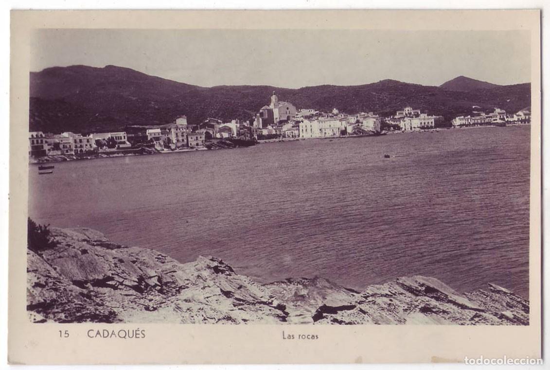 Postales: Cadaqu&eacute;s (Gerona): Las Rocas. No consta editor. No circulada (A&ntilde;os 30)