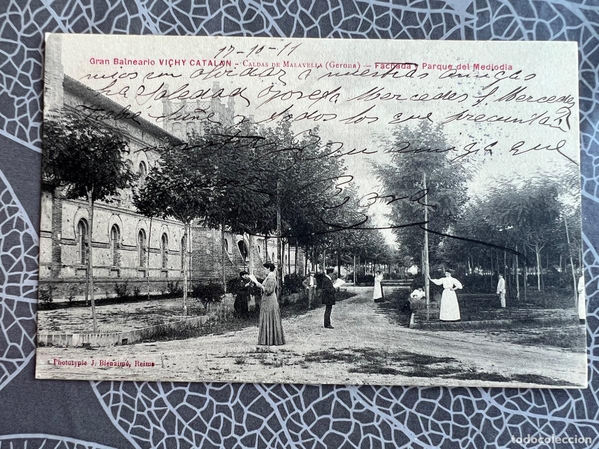 Postkarten: VICHY CATALAN GRAN BALNEARIO CALDES DE MALAVELLA 1911 TARJETA POSTAL