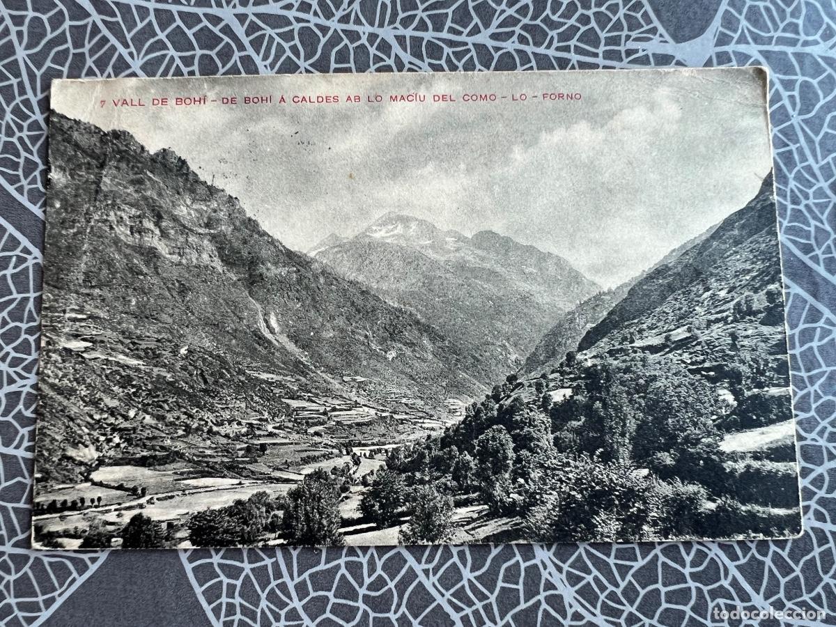 Cartoline: VALL DE BOHI, DE BOHI A CALDES 1909 TARJETA POSTAL