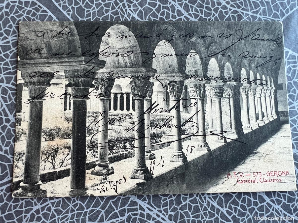 Postkarten: GERONA, A.T.V. CATEDRAL 1915 TARJETA POSTAL