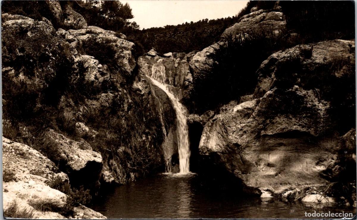 Postales: Torrellas de Foix - Cascada de Les Dous - Ed. Fot. Cuy&aacute;s n&ordm; 19 - 136x85mm