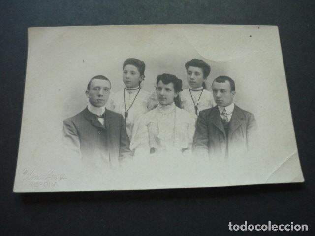 Postales: GERONA UNAL FOTOGRAFO RETRATO DE FAMILIA POSTAL FOTOGRAFICA