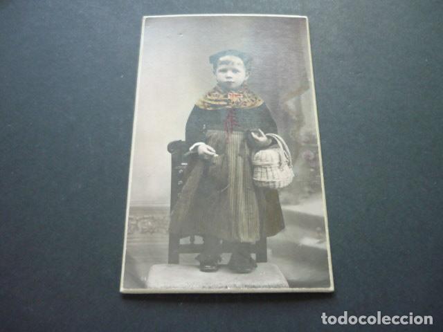 Postkarten: GERONA PEREFERRER Y BARBER FOTOGRAFO RETRATO DE NI&Ntilde;A VESTIDA DE PAYESA POSTAL FOTOGRAFICA
