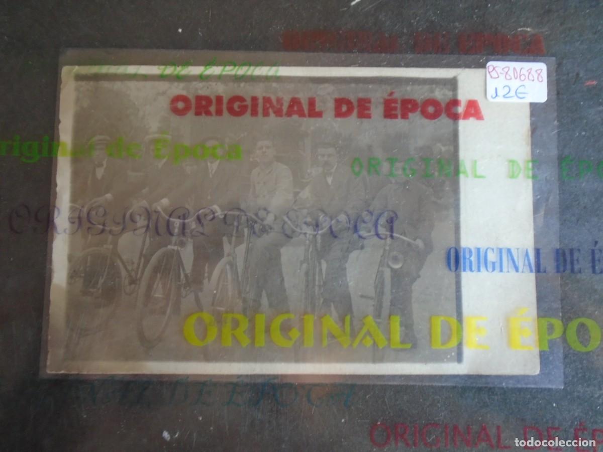 Cartes Postales: (PS-80688)POSTAL FOTOGRAFICA DE BARCELONA-CICLISTAS