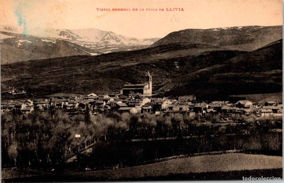 Postales: Llivia - Vista general de la Villa - Labouche - 135x86mm