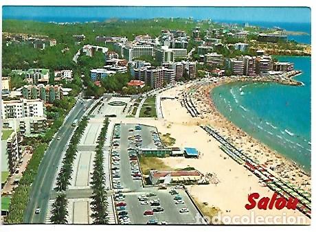 Postales: VISTA PARCIAL Y PLAYA.- SALOU / TARRAGONA