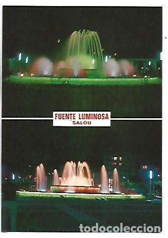 Postales: FUENTE LUMINOSA.- SALOU / TARRAGONA