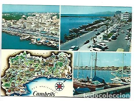 Postales: DIVERSOS ASPECTOS DE LA CIUDAD.- CAMBRILS / TARRAGONA