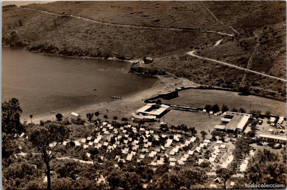 Postales: Cala Montjoy - Vista general del Camping - Foto Meli 3 - 143x95mm