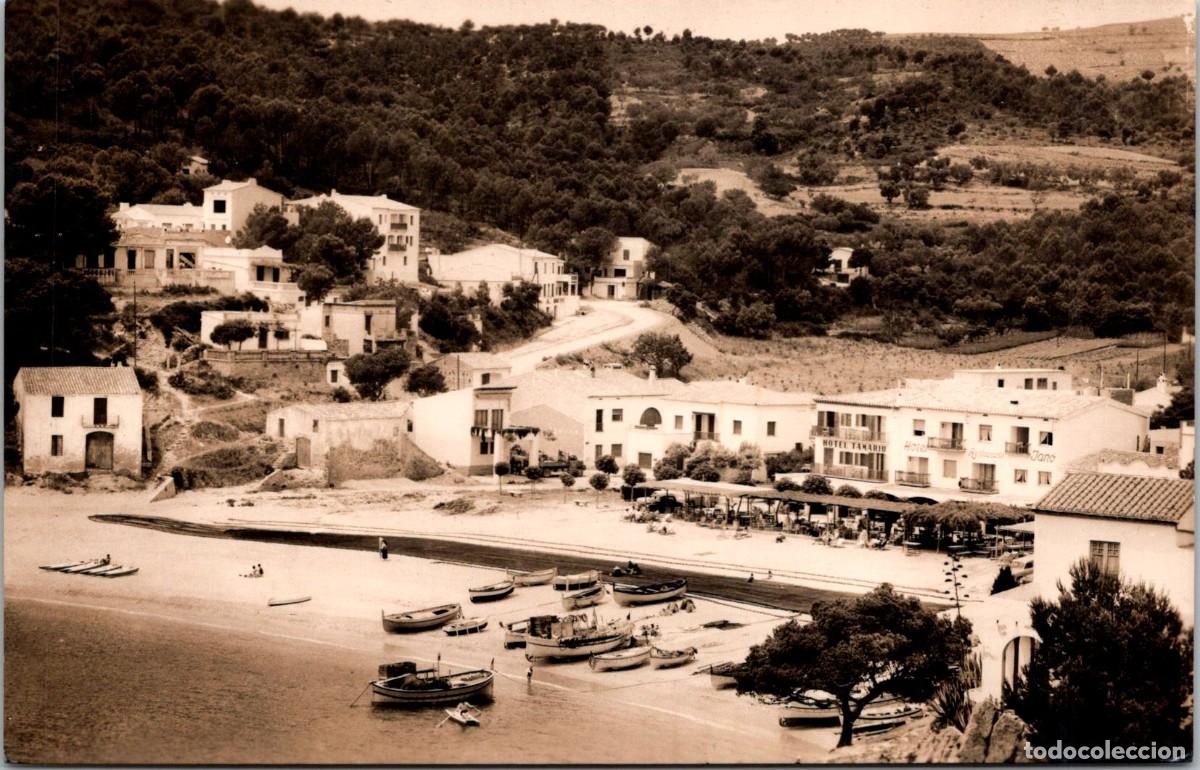 Postales: Costa Brava - Tamariu - Playa Pescadores - Foto Cebollero - Dist. Lorjusa - Hotel Tamariu